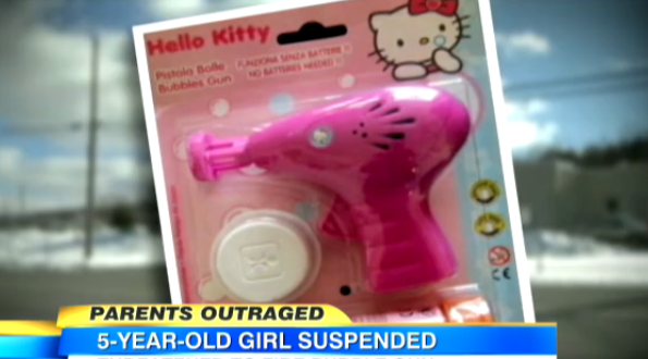 http://abcnews.go.com/blogs/headlines/2013/01/kindergartner-suspended-over-bubble-gun-threat/
