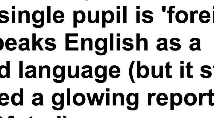 http://www.dailymail.co.uk/news/article-2283696/Primary-school-ALL-440-pupils-speak-English-second-language-receives-glowing-Ofsted-report.html