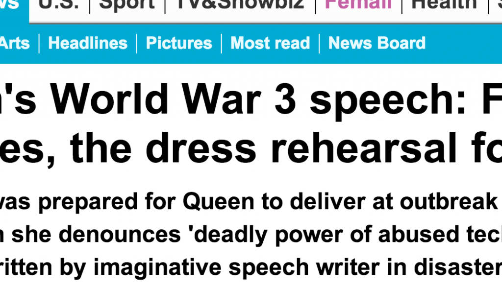 http://www.dailymail.co.uk/news/article-2382211/Queens-World-War-3-speech-Found-archives-dress-rehearsal-disaster.html