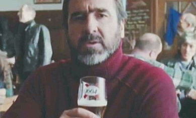 http://www.dailymail.co.uk/news/article-2557317/Cantonas-French-beer-advert-barred-Commercials-boasted-Gallic-superiority-Kronenbourgh-1664-banned-actually-brewed-Manchester.html