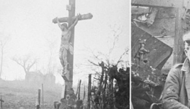 http://www.dailymail.co.uk/news/article-2576335/How-Germany-crucified-Hidden-100-years-astonishing-images-German-soldiers-haunted-spectre-defeat-paying-ultimate-price-captured-camera-one-brothers-arms.html