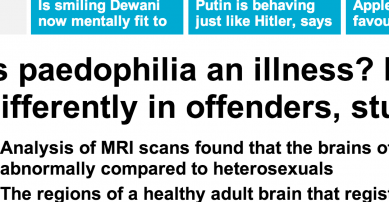 http://www.dailymail.co.uk/sciencetech/article-2634045/Is-paedophilia-illness-Brains-wired-differently-offenders-study-claims.html