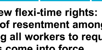 http://www.dailymail.co.uk/news/article-2674489/Warning-new-flexi-time-rights-Employers-talk-resentment-staff-rules-allowing-workers-request-adaptable-hours-come-force.html