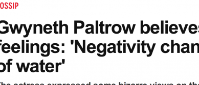 http://www.nydailynews.com/entertainment/gossip/gwyneth-paltrow-negativity-structure-water-article-1.1816948