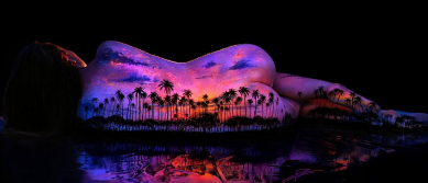 http://www.dailymail.co.uk/femail/article-2661154/Thats-call-body-art-Amazing-UV-pictures-painted-naked-women-celebrate-female-form-using-images-sunsets-tropical-oceans-mountains-moonlight.html