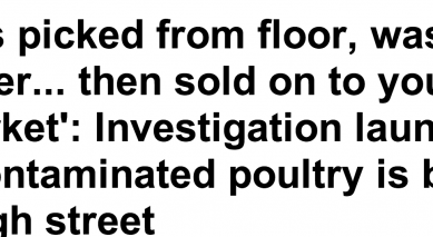 http://www.dailymail.co.uk/news/article-2703442/Chickens-picked-floor-washed-filthy-water-sold-supermarket-Investigation-launched-claims-contaminated-poultry-sold-high-street.html