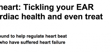 http://www.dailymail.co.uk/sciencetech/article-2730160/Listen-heart-Tiny-electric-shocks-EAR-boost-cardiac-health-treat-heart-failure.html