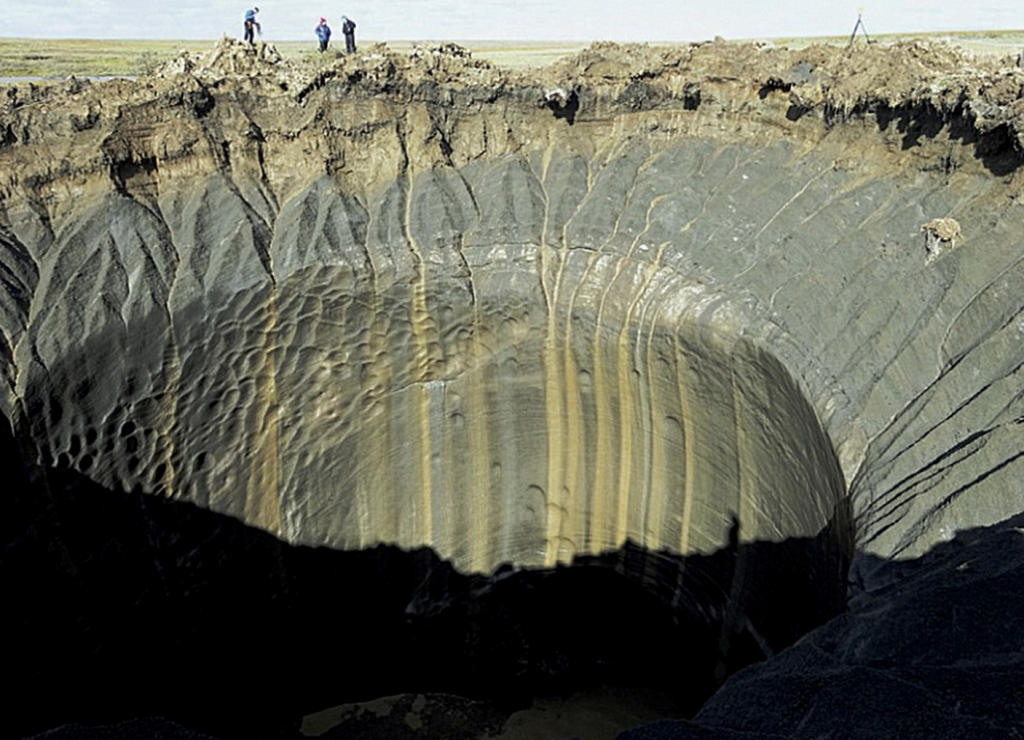 http://www.dailymail.co.uk/sciencetech/article-2965385/Are-Siberia-s-mysterious-craters-caused-climate-change-Scientists-four-new-enormous-holes-northern-Russia.html