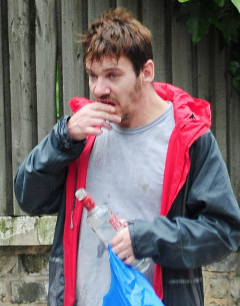 http://www.dailymail.co.uk/tvshowbiz/article-3085247/Troubled-star-Jonathan-Rhys-Meyers-looks-worse-wear-disorientated-s-pictured-drinking-bottle-vodka-London-street.html